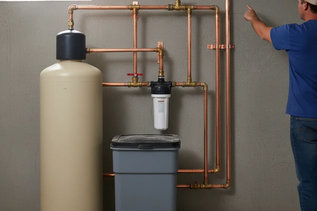 Whole-house water treatment system installed in Mason City